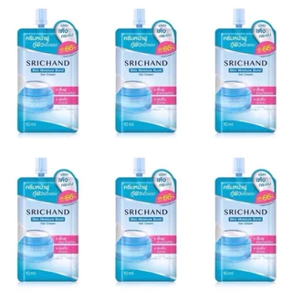 (6ซอง/กล่อง) srichand skin moisture burst gel cream ศรีจันทร์ สกิน มอยส์เจอร์ (โฉมใหม่)