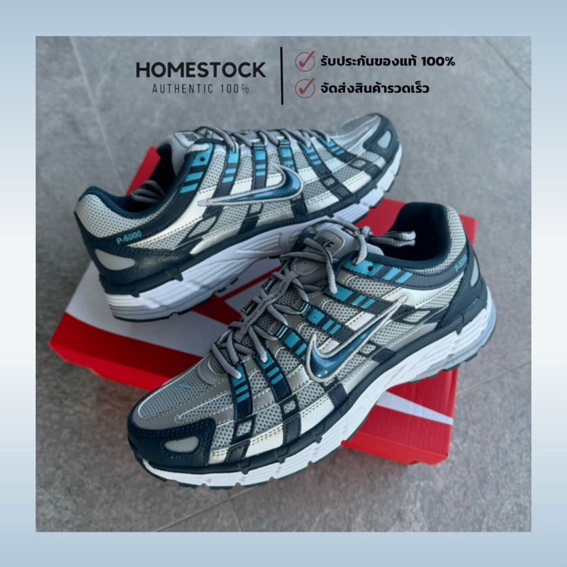 พร้อมส่ง Nike P-6000 Armory Navy ของแท้ %