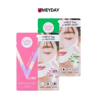 Cathy Doll ไฮโดรเจลมาส์ก ชีท 18g เคที่ ดอลล์ สำหรับกระชับใบหน้าและควบคุมความมัน