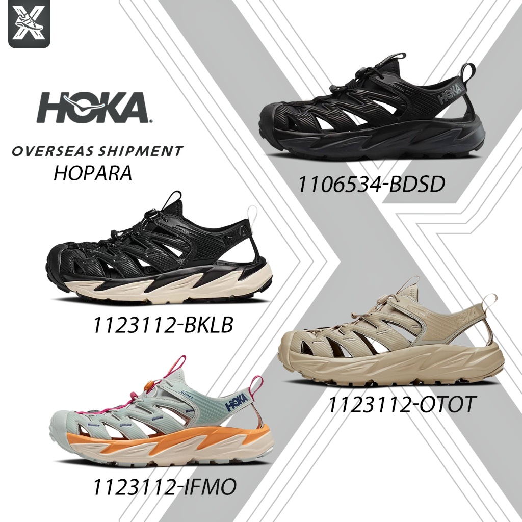 [พร้อมส่ง-พรีออเดอร์] HOKA ONE ONE Hopara1 1123112-IFMO/1123112-OTOT รองเท้ามีสายรัดรุ่นฮิตรองเท้าเด