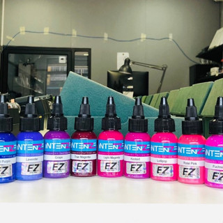 Intenze Color Tattoo Ink 1oz สีม่วง ชมพู