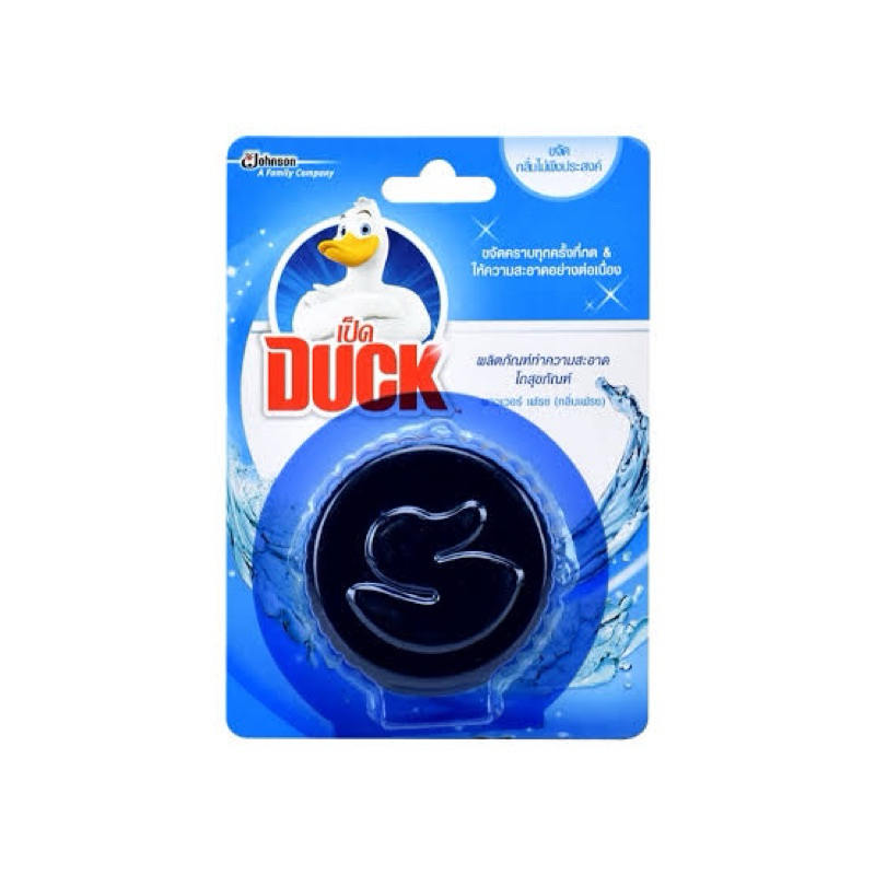 Duck 40-110ก. เป็ด ก้อนกำจัดกลิ่น ใส่ในถังชักโครก เพื่อให้โถสุขภัณฑ์สะอาด หอม ก้อนเล็ก แท้