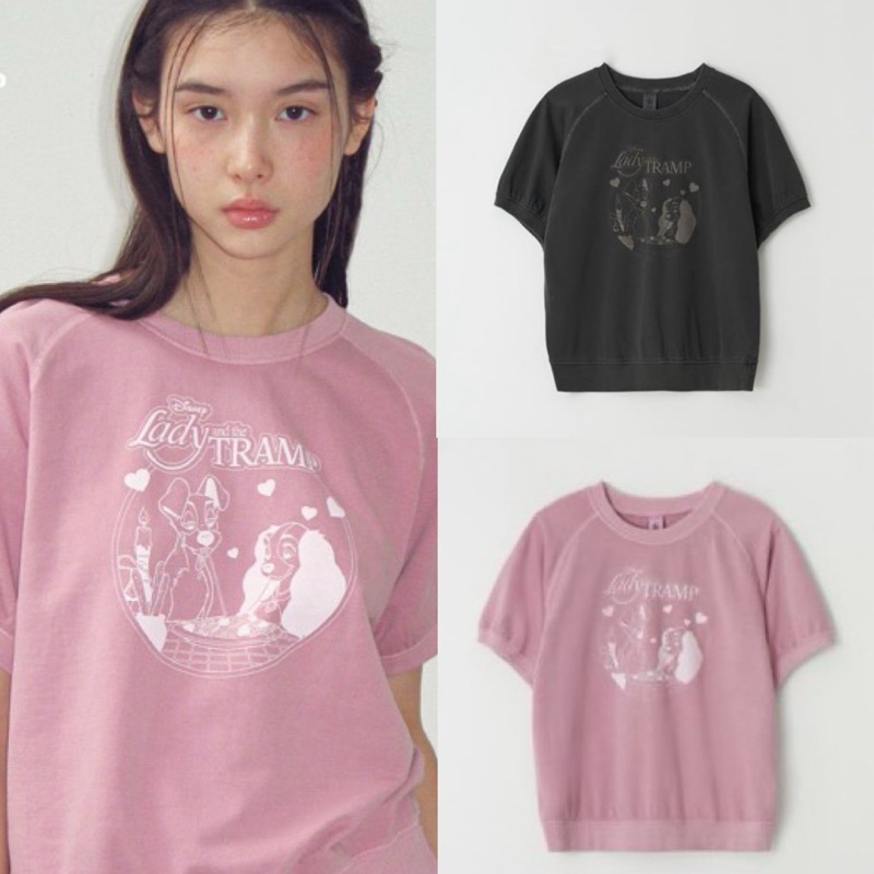 ❎ปิดรับ (-70%)🇰🇷Ronron lady and the tramp sweatshirt🐶🎀-สอบถามก่อนสั่งซื้อ