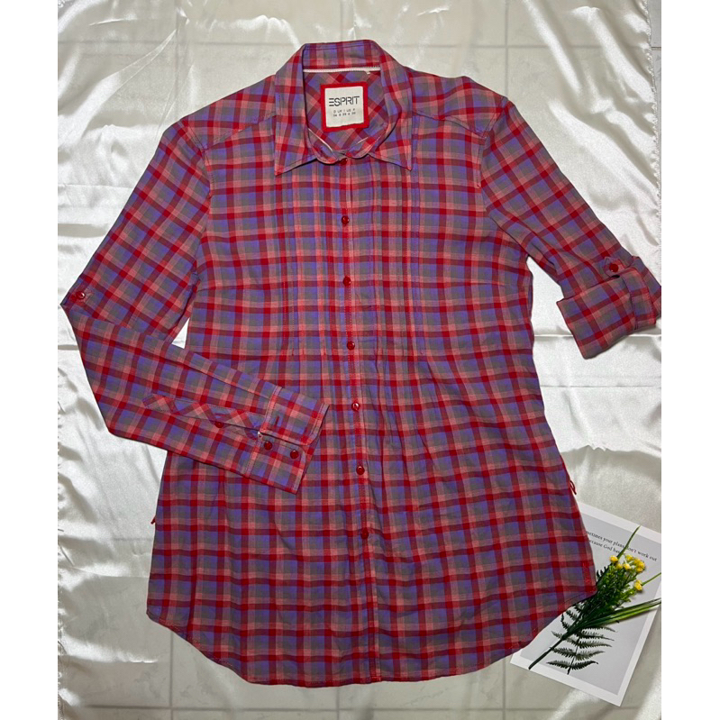 เสื้อเชิ้ต ESPRIT ลายตาราง