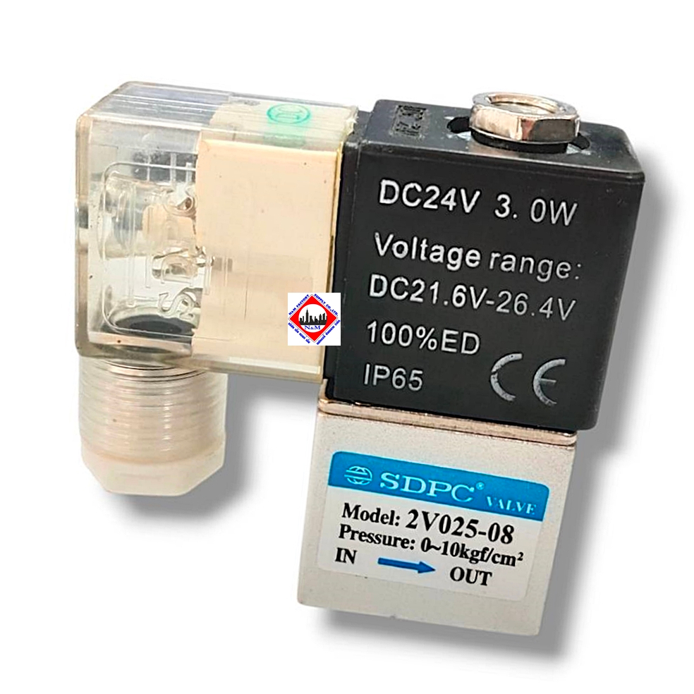 ซิงเกิลคอยล์ 2V025-08 DC 24 V