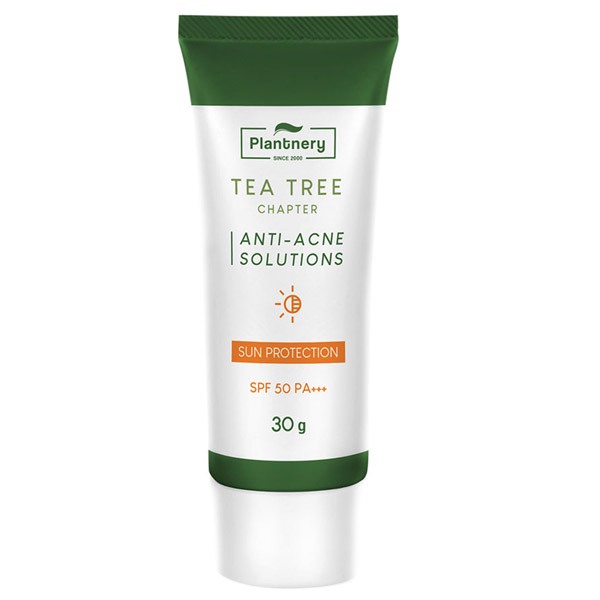 Plantnery Tea Tree Sunscreen Acne Oil Control SPF50 PA+++ แพลนท์เนอรี่ ขนาด 30 กรัม