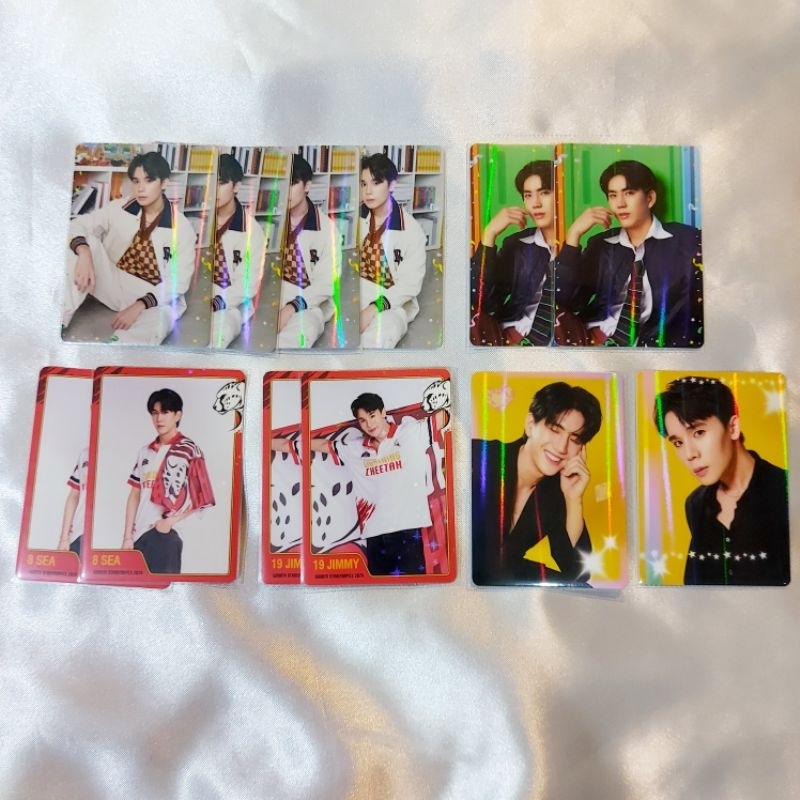 JimmySea การ์ดจิมมี่ซี คอลเล็คชั่นต่างๆ จาก GMMTV Shop (ขั้นต่ำ 4 ชิ้น)