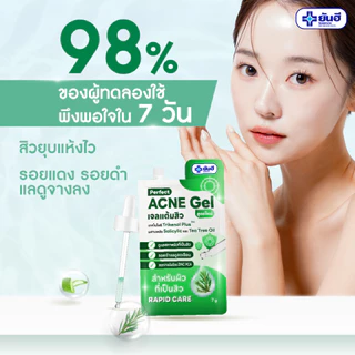 [ยกกล่อง 6 ซอง] Yanhee Perfect Acne Gel 7g เจลแต้มสิว สูตรใหม่