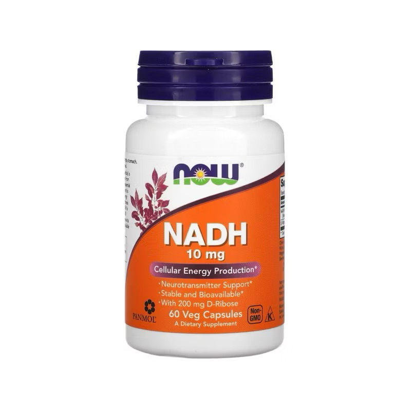 Now NADH 10 mg 60 capsules พร้อมส่ง หมดอายุ 01/2006