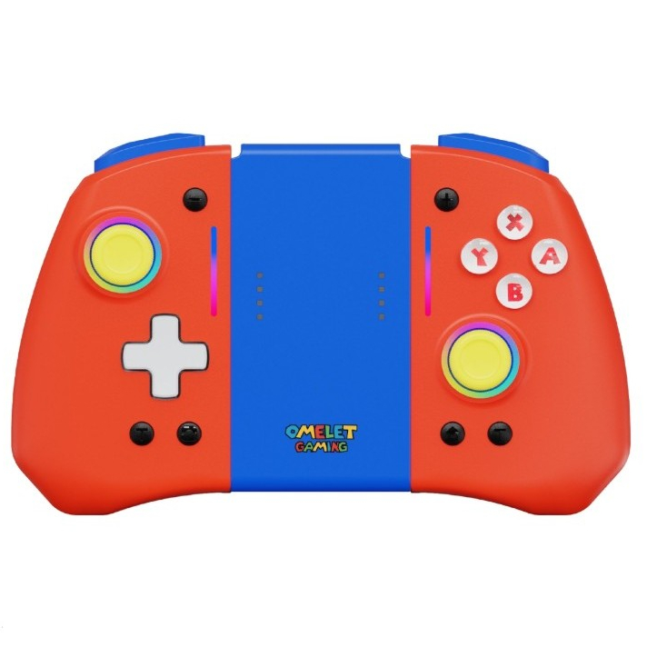 OMELET GAMING SWITCH PRO + JOY-PAD WIRELESS CONTROLLER RED JUMPER