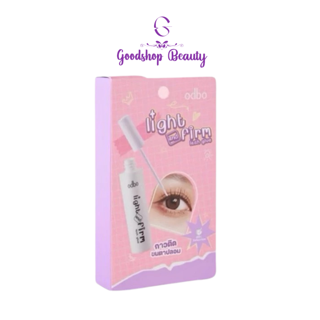 Odbo Light And Firm Lash Glue 5ml. od8018 โอดีบีโอ กาวติดขนตาปลอม