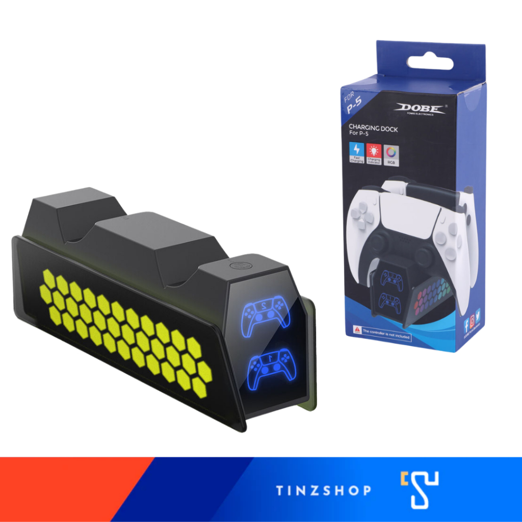 DOBE TP5-3571 Charging Dock For P-5 / Edge Controller แท่นชาร์จจอย สำหรับจอย Dual Sens และ Dual Sens Edge