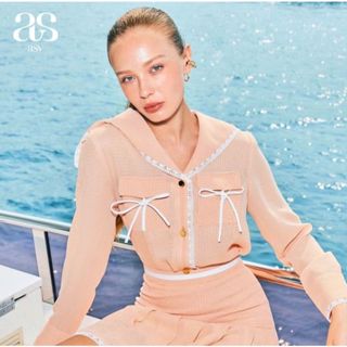 [asv ss24] Thumbelina Bowie Shirt เสื้อผู้หญิง แขนยาว คอปกกะ…