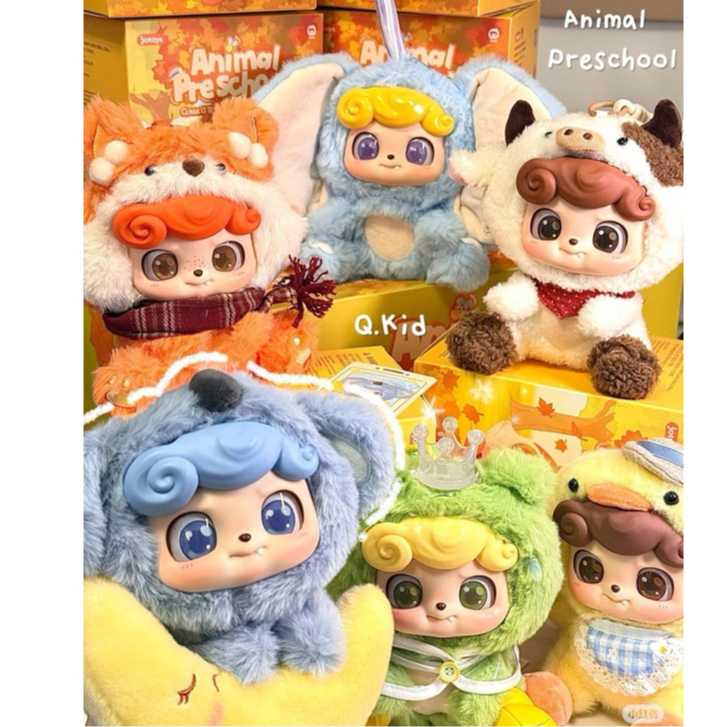 สินค้าพร้อมส่ง Q Kid Animal Pre school ใหม่ ไม่แกะ