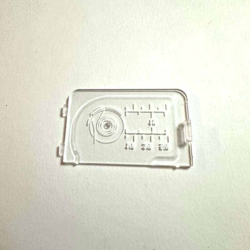 แผ่นปิดกระสวย แผ่นปิดกระโหลกจักร Janome  3160QCA MC 8058 Elna 450  เป็นของแท้ ราคาต่อชิ้น