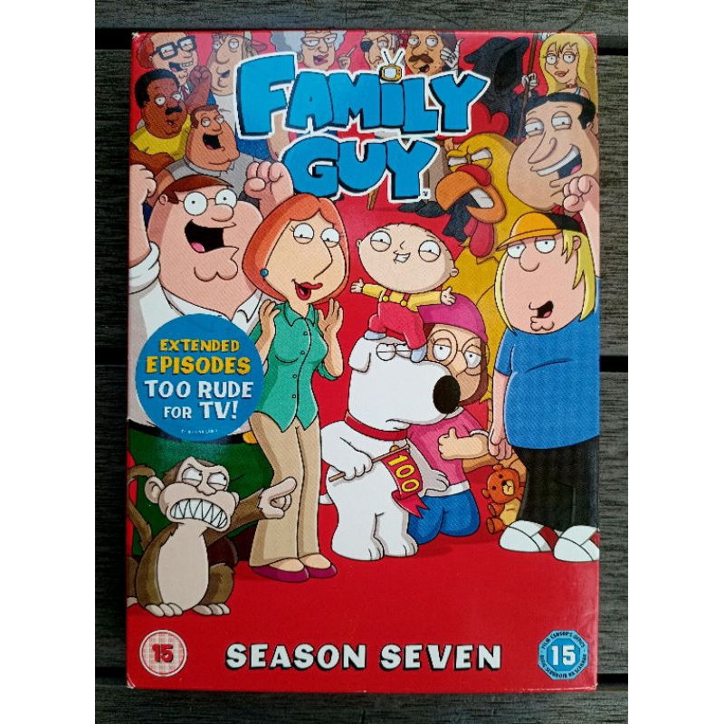 📀 DVD BOXSET FAMILY GUY SEASON 7 📌แผ่น IMPORTED ❌ไม่มีไทยทั้งเสียงและคำบรรยาย