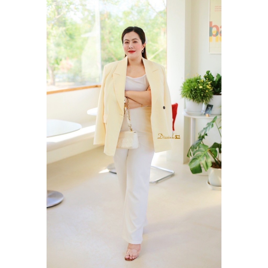 Dz300-Clazzy blazer'เสื้อเบลเซอร์สไตล์เกาหลี