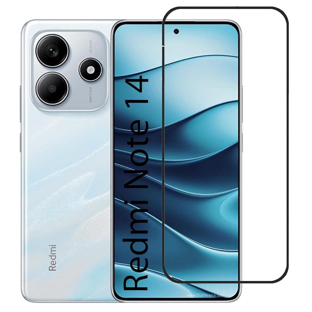 ฟิล์มกระจกเต็มจอสำหรับRedmi Note15 5G/note15pro 5G/note 15 pro plus5G/note 14/note 145G/note 14 pro5