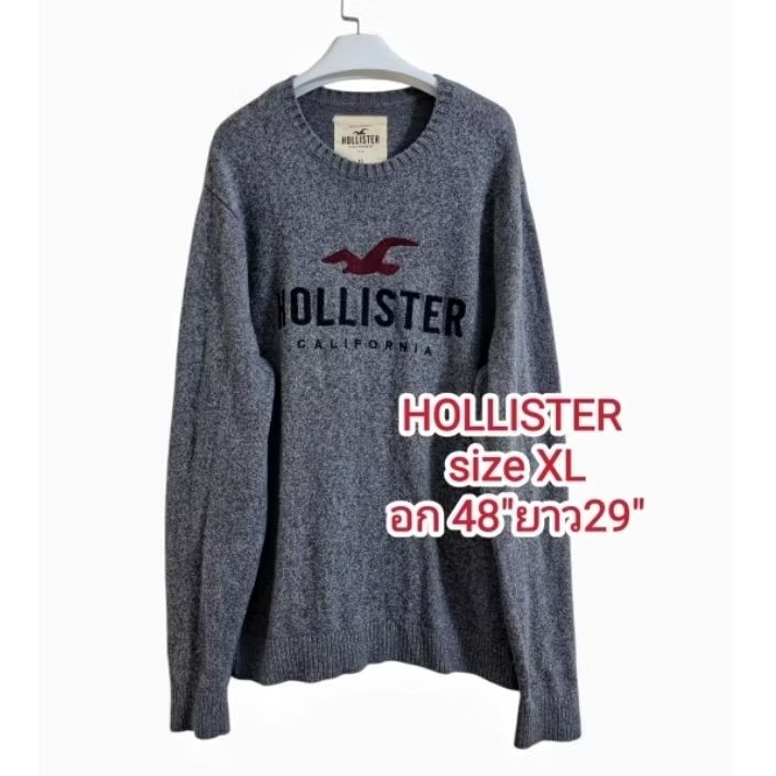 pull Hollister oversize  มือสอง จากญี่ปุ่น สภาพดี xl