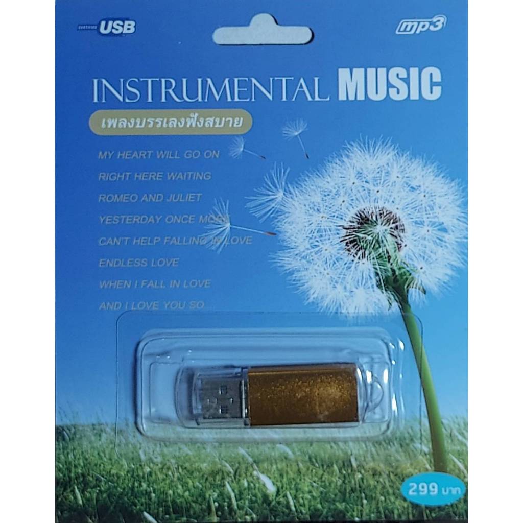INSTRUMENTAL MUSIC เพลงบรรเลง ฟังสบาย เพลงฝรั่ง เพลงสากล เพลงUSB Mp3 114 เพลง กรุงไทย USBเพลง แฟลชได