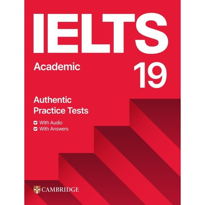 Chulabook|c323|หนังสือ|IELTS 19 (ACADEMIC): STUDENT'S BOOK WITH ANSWERS 9781009454735