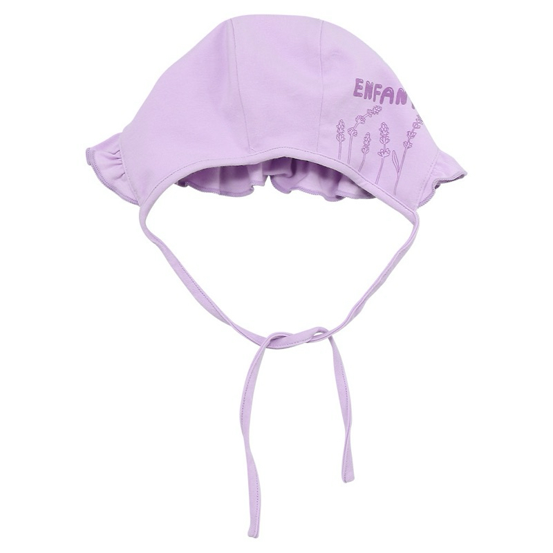 Enfant New Collection หมวกเด็กผู้หญิงลายใหม่ชนช็อป สำหรับเด็กอายุแรกเกิด-6เดือน