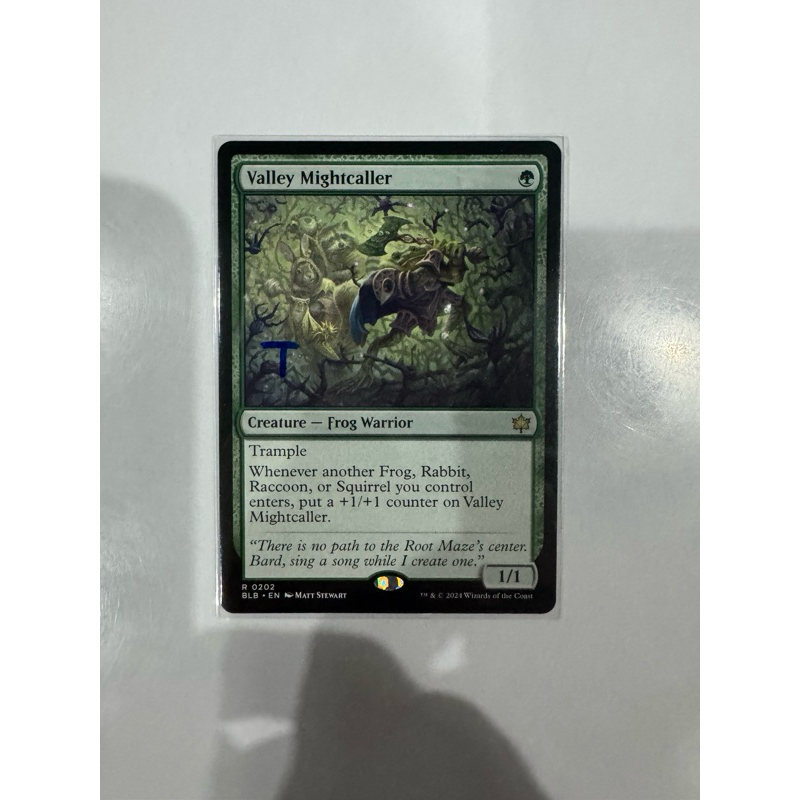 MTG Bloomburrow: Valley Mightcaller