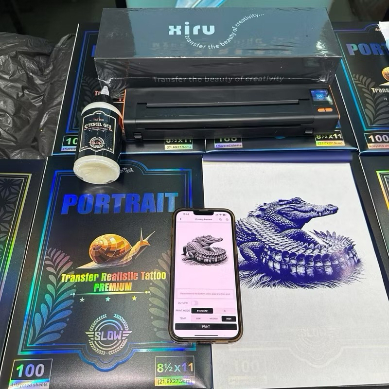 🔴เครื่องลอกลายTattoo XIRU RX3
