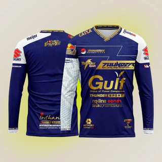 เสื้อกีฬาแขนยาวGilfผ้านิ่มใส่สบาย