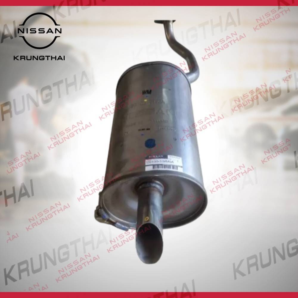 หม้อพักไอเสีย NISSAN NOTE E12 HR12DE 20100-5WM0A MUFFLER ASSY-EXHAUST,MAIN E12T,HR12DE