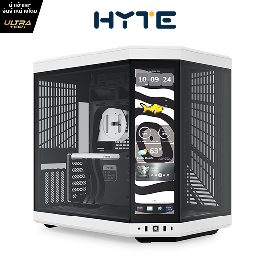 HYTE Y70 14.9 TOUCH INFINITE BLACK/WHITE (COMPUTER CASE / เคสคอมพิวเตอร์)