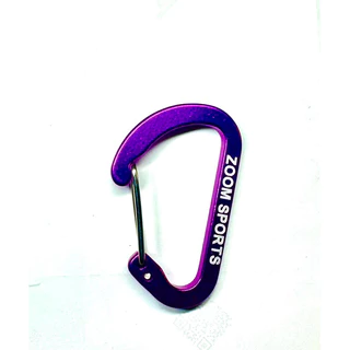 ZOOM SPORTS ซื้อ 10 แถม1 คาราบิ​เนอร์​ ทรง D ขนาดจิ๋ว 4 cm. อเนกประสงค์ ราคาต่อ1ชิ้น