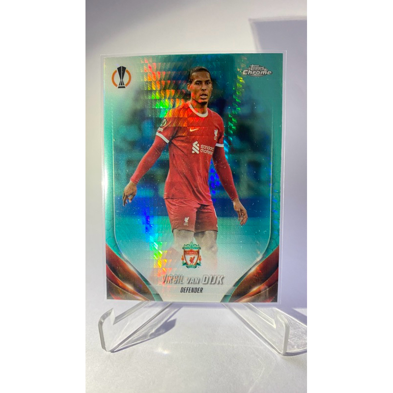 รวม การ์ดนักฟุตบอล TOPPS CHROME UEFA EUROPA LEAGUE 2022/23