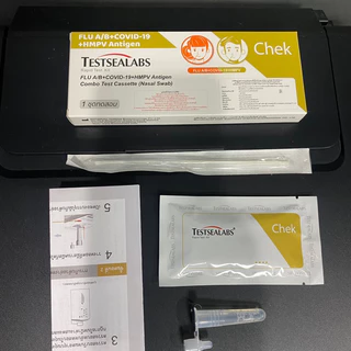 Gica 4 in1​ ชุดตรวจไข้หวัดใหญ่ สายพันธุ์​ A​ และ​ B/ HMPV/ โควิค​ Covid-19 ตรวจจับเชื้อไวรัส