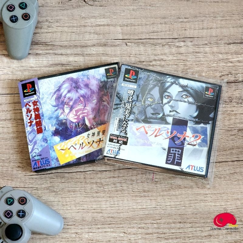 แผ่นเกมแท้ PS1 - PERSONA Series Zone Jp