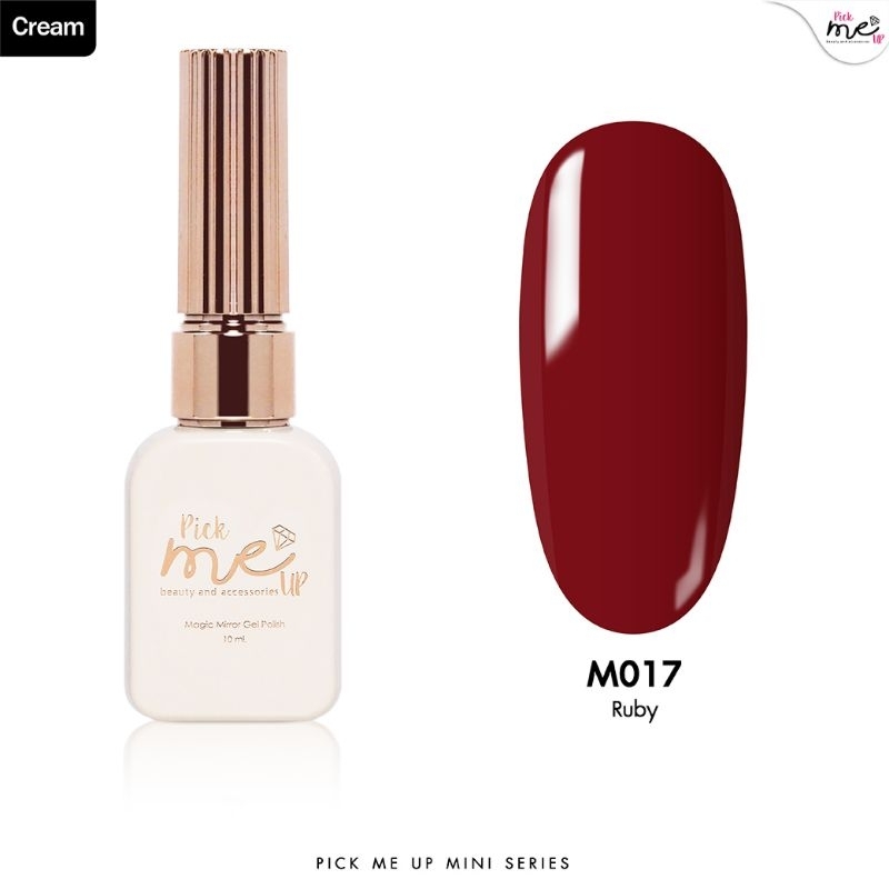 สีเจลทาเล็บ Mini Series M017 Ruby 10ml.