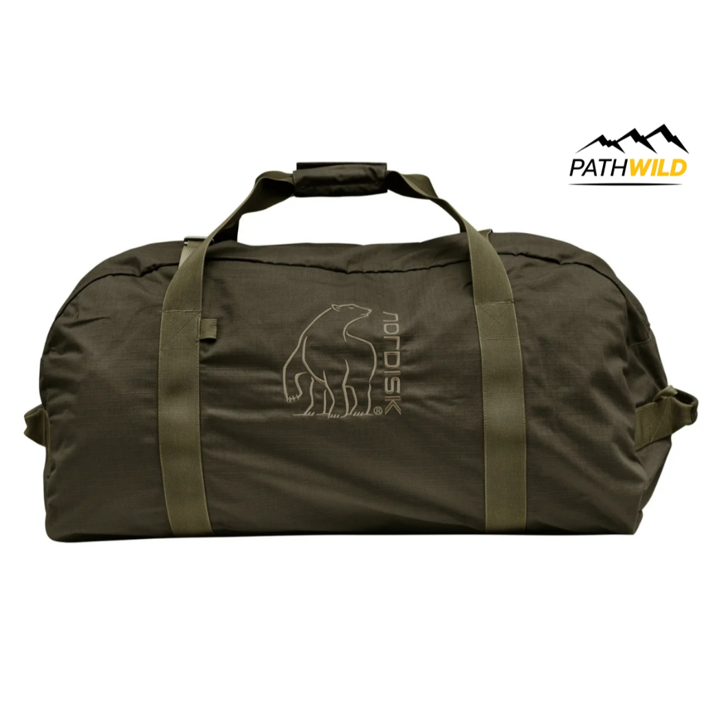 Nordisk Njord Bag 60L/90L กระเป๋า Duffel ผลิตจากวัสดุ Technical Cotton Ripstop ทนทาน ช่องเปิดขนาดใหญ่ หยิบของง่าย