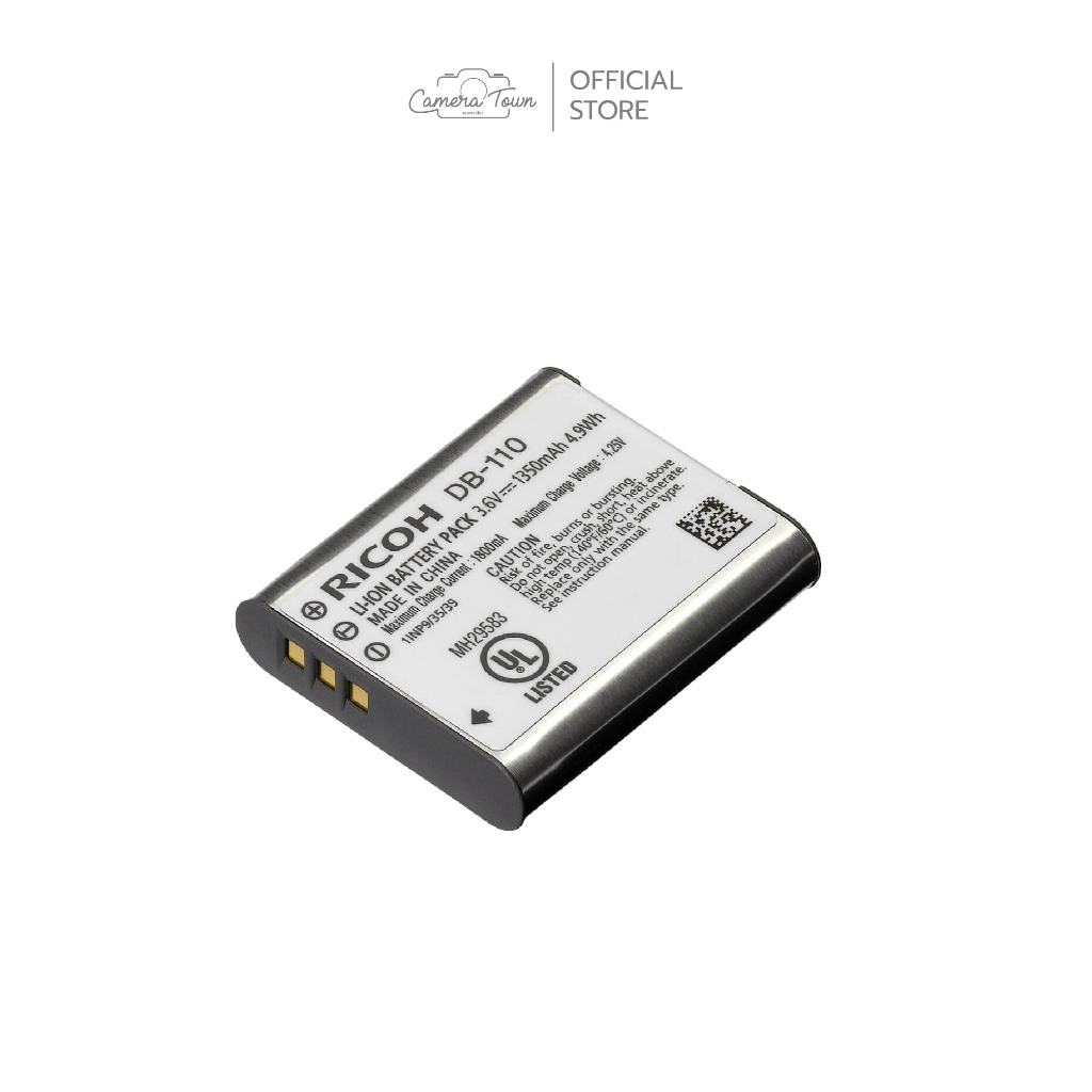 แบตเตอรี่กล้อง RICOH DB-110 BATTERY FOR RICOH GR III/IIIX [สินค้าประกัน 1 ปี]