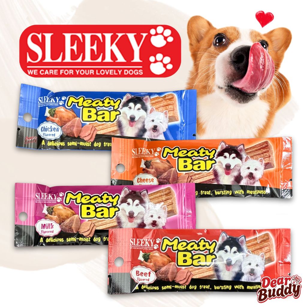 ขนมสุนัข Sleeky Meaty Bar 30 กรัม
