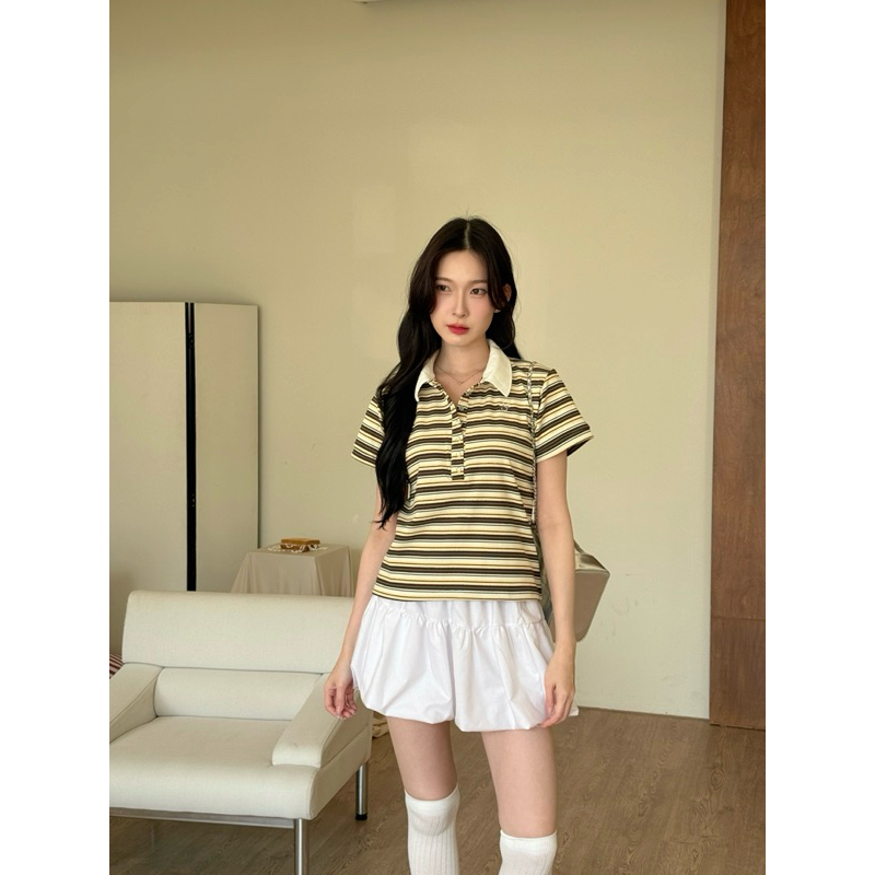 NARIN POLO TOP : เสื้อโปโลกระดุมเงิน longsaidoo_ รูปที่ 4