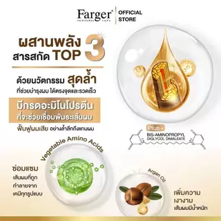 Farger Bond Booster บอนด์บูสเตอร์ ทรีทเม้นท์ แชมพู เชื่อมแกนผม บำรุงผม ครีมนวดผม ตัวบูสแกนผม กู้ผม