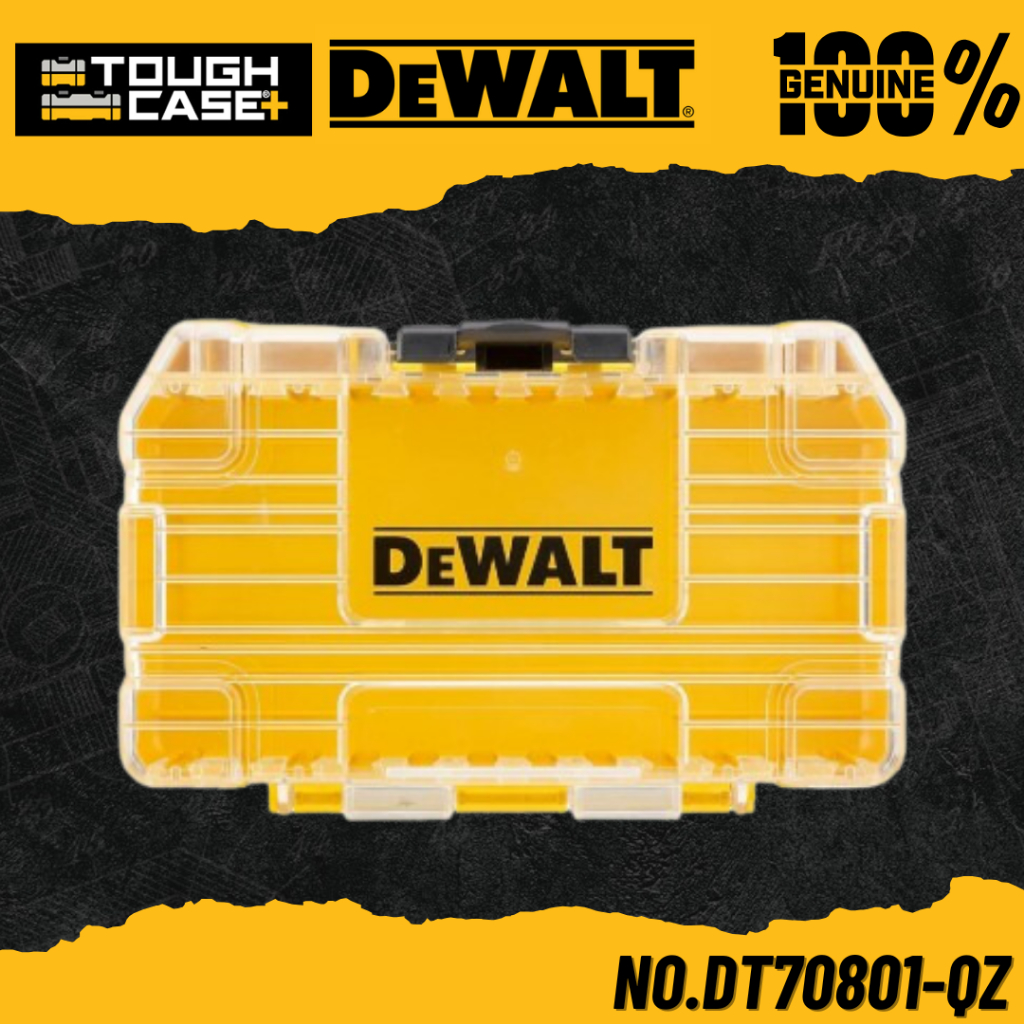 DEWALT กล่องอุปกรณ์ (Tough Case) Tstak ขนาดเล็ก No.DT70801-QZ