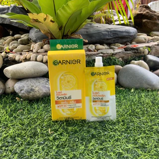 แพคเกจใหม่**การ์นิเย่ เซรั่ม ครีม (7x6ซอง) * 25บาท ฝา ใหม่ *