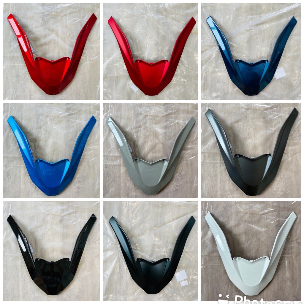 (FISHO) คิ้วไฟหน้า แผ่นตกแต่งด้านหน้า PCX 160 (ปี 2021-2024) (มี 9 สี)