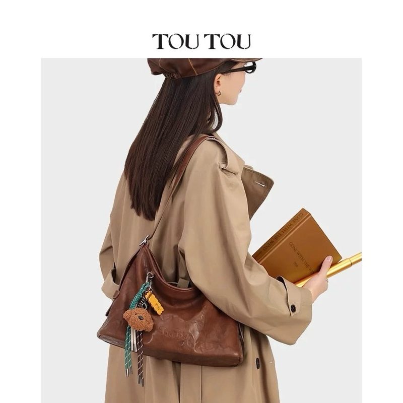 📍พรีออเดอร์📍กระเป๋า TOUTOU Hobo Bag | TouTou กระเป๋าสะพายข้าง