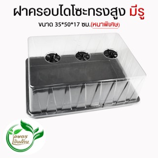 [ยกลัง]ฝาครอบถาดไดโซะ ฝาอบเพาะเมล็ด(อย่างหนา) เฉพาะฝาอย่างเด…