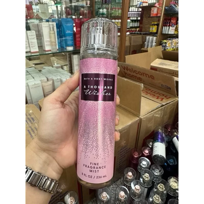 Bath & Body Works A Thousand Wishes Fine Fragrance Mist มิส สเปรย์น้ำหอม 236ml. ของแท้