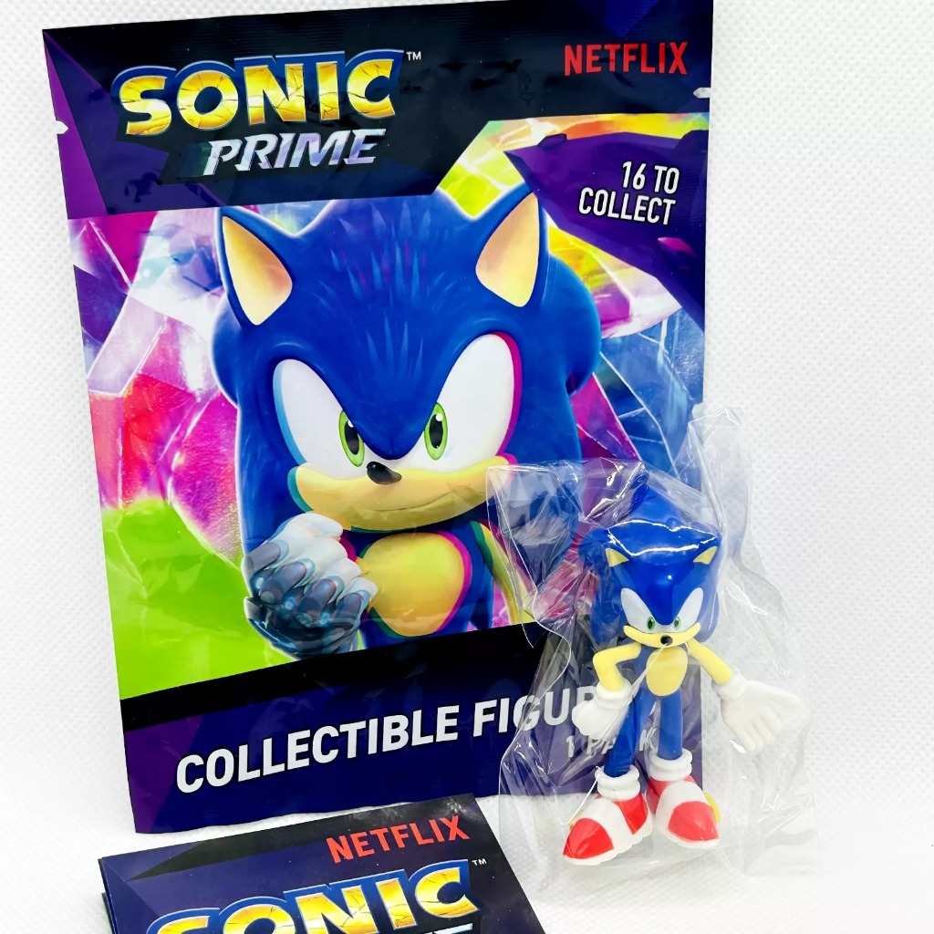 SONIC PRIME ฟิกเกอร์มาสคอตสะสมขนาดเล็ก SONIC Toy จากญี่ปุ่น SEGA Netflix ใหม่