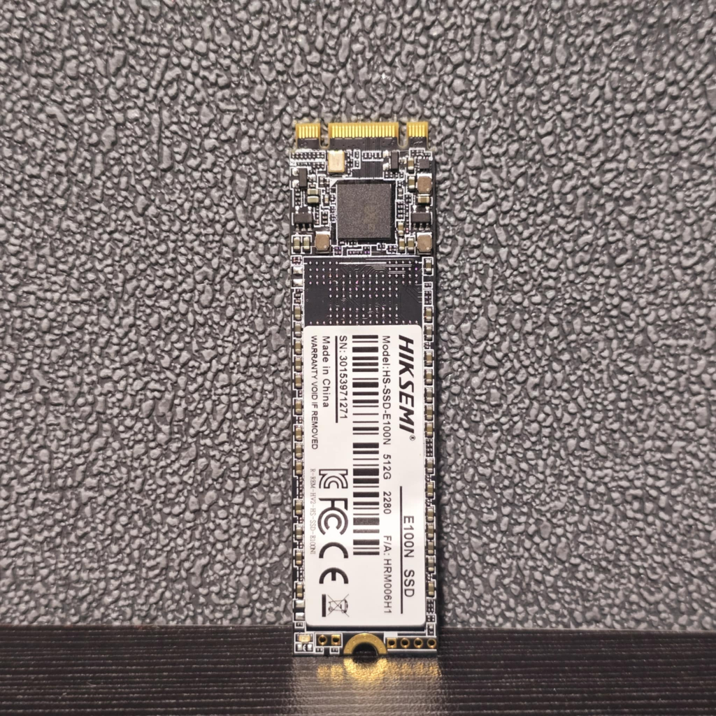 Hiksemi City SSD E100N M.2 512GB SATA III 6 Gb/s SATA II 3 Gb/s Up to 550MB/s read speed,510MB/s มือ