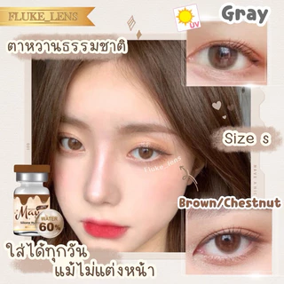 คอนแทคเลนส์เกาหลี (ขนาดมินิ) เกรดพรีเมี่ยม Silicone Hydrogel อมน้ำ60% Mini Feels ตาหวานธรรมชาตินำเข้าจากเกาหลี Mayalens